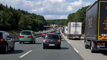 Autobahn Verkehr