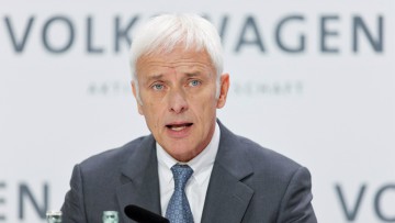 Matthias Müller bei VW-Bilanz 2016
