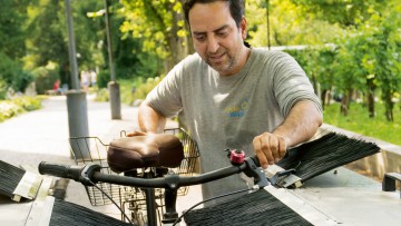 Fahrradwaschanlage, Sachin Kumar