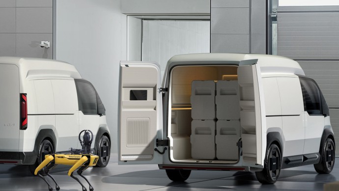 Kia Platform Beyond Vehicle (PBV) Kia Platform Behind Vehicle (PBV)