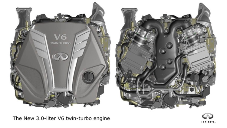 Neuer Infiniti-V6: Kleiner Turbo für die großen SUV Infiniti V6 Motor