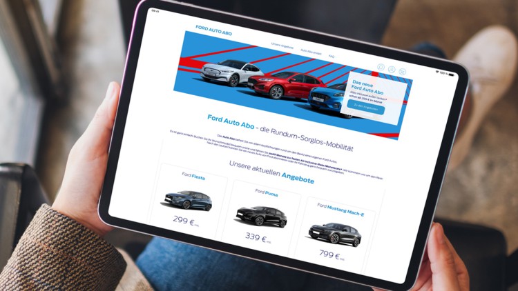 Auto-Abo Ford und Fleetpool