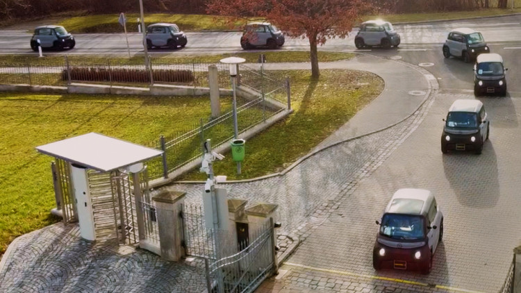 Opel Rocks-e Flotte bei WITRON Logistik + Informatik GmbH